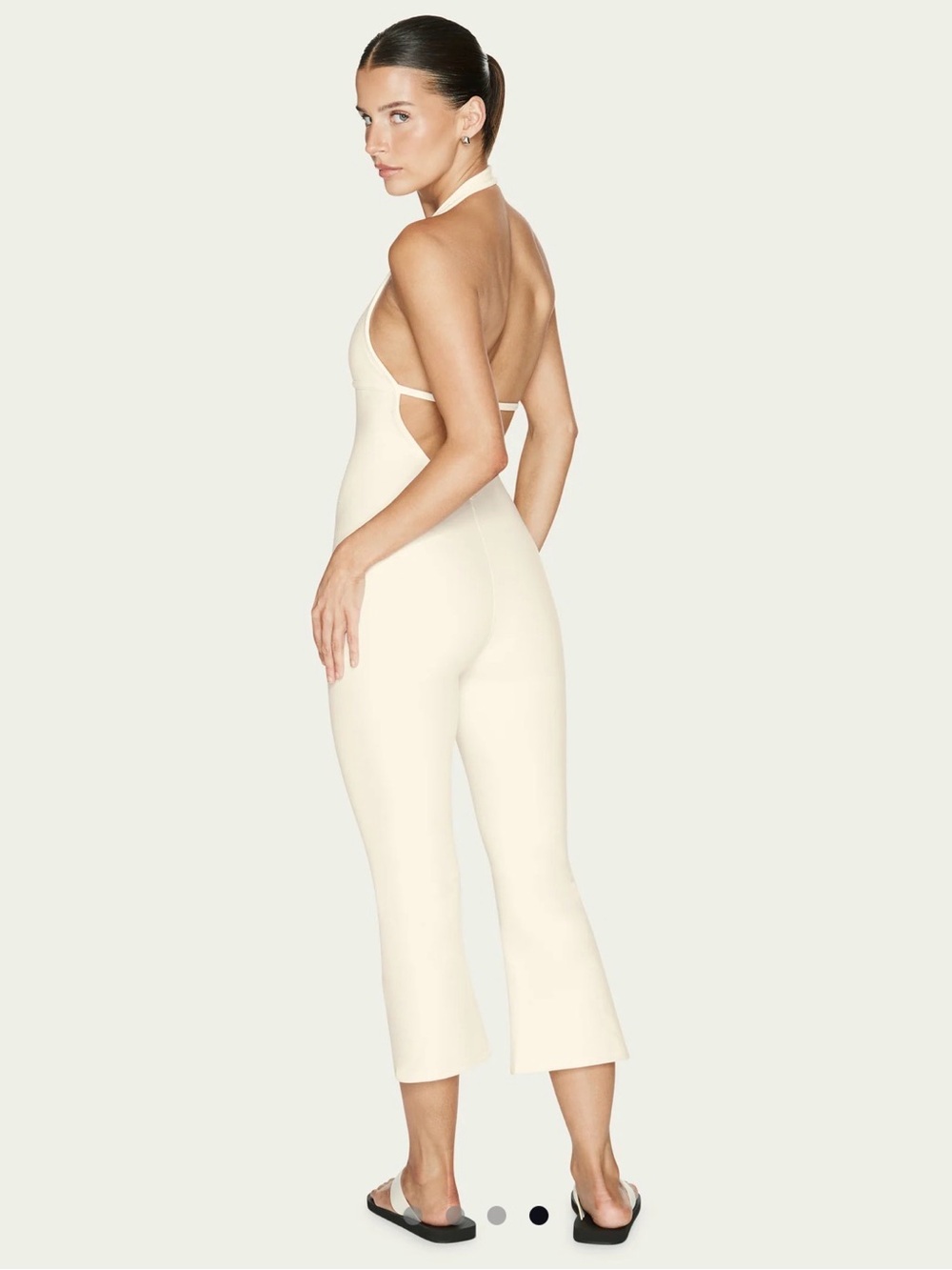 437 The Halter Onsie Cream - Picture 4 of 12
